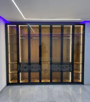 Walk Closet Worldrobe With Led Lights