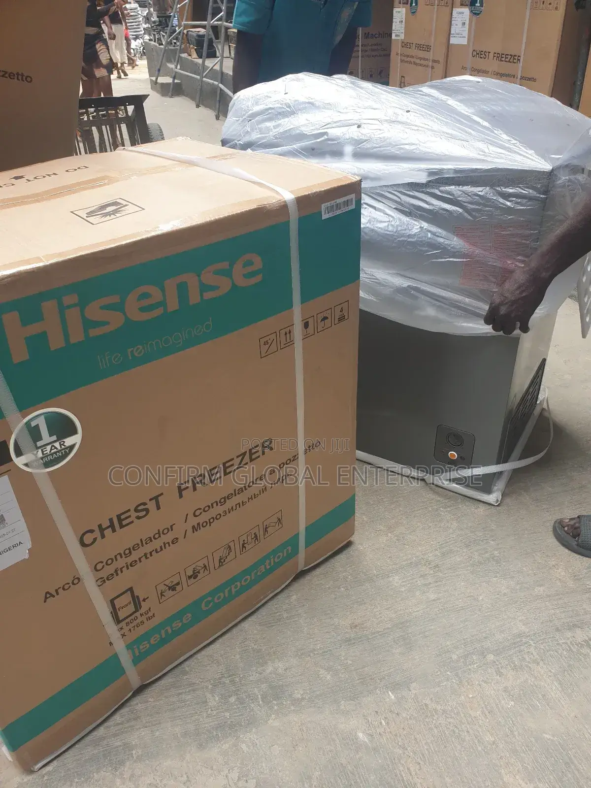 Original Hisense 198l Chest Freezer