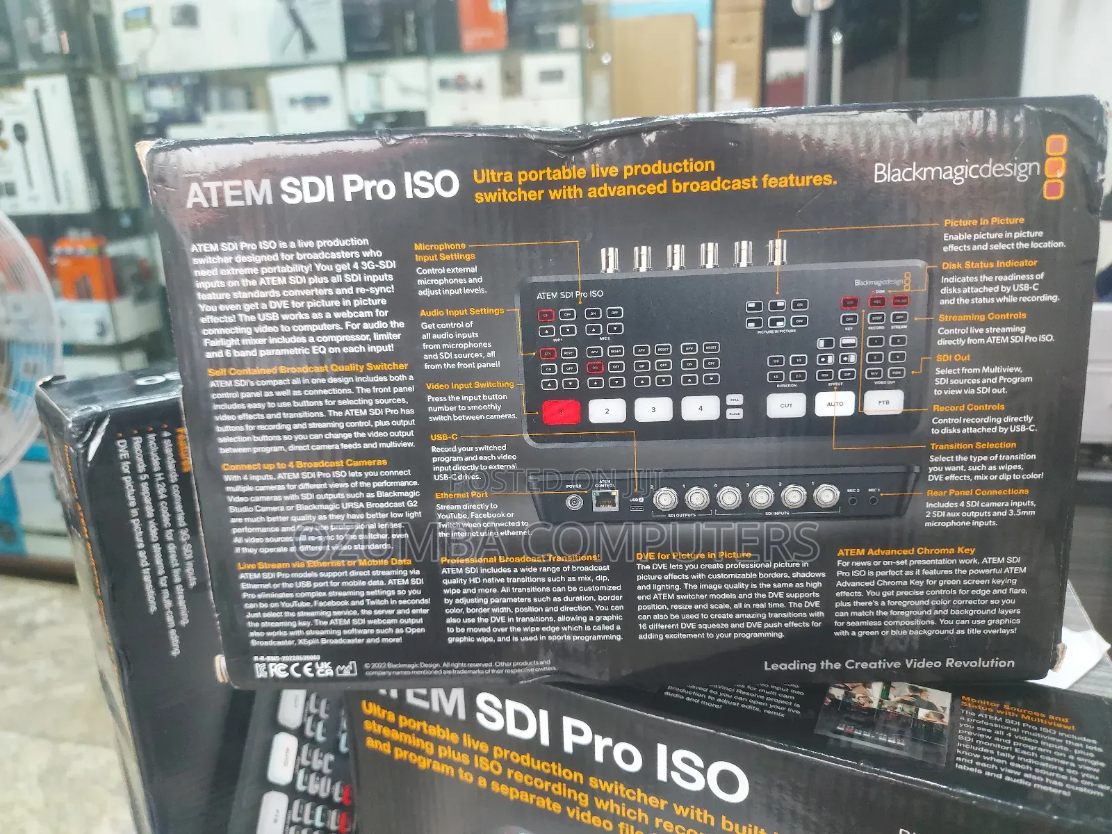 Atem Sdi Pro Iso Live Production Switcher
