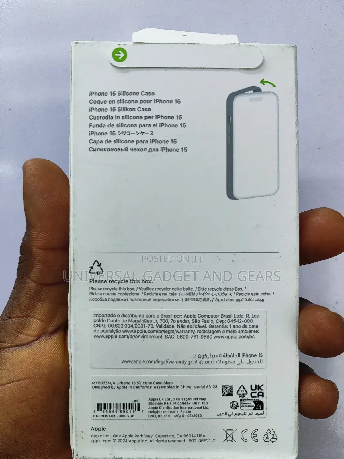 iPhone 15 Silicon Case ( Magsafe ) Original