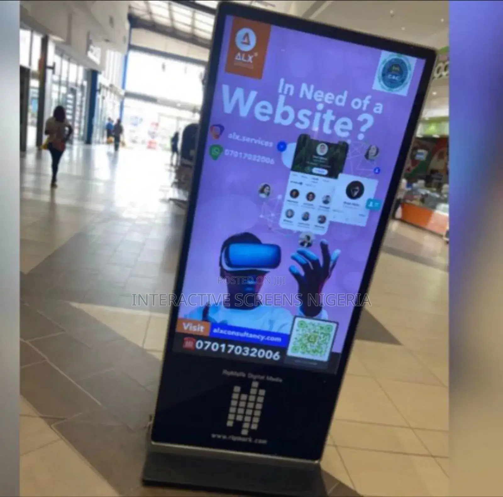 55 Inches Digital Interactive Touch Screen