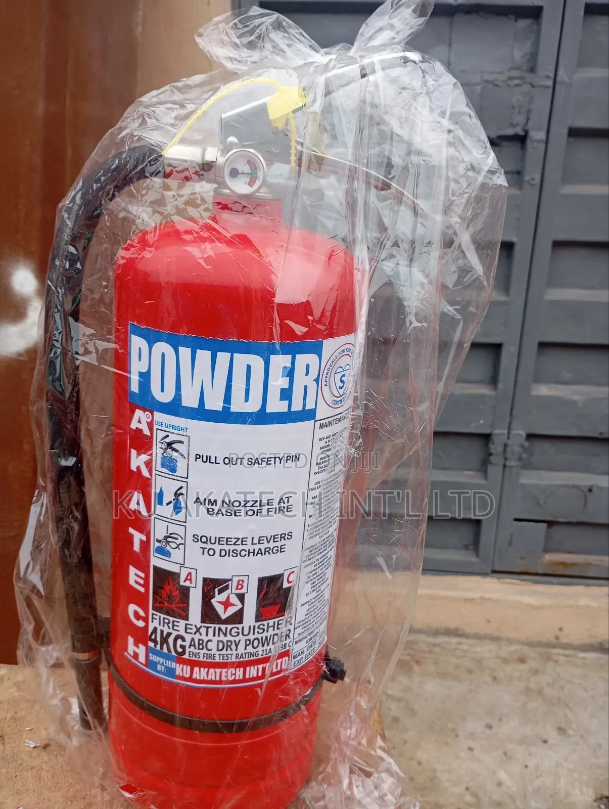 4kg Dcp Fire Extinguisher