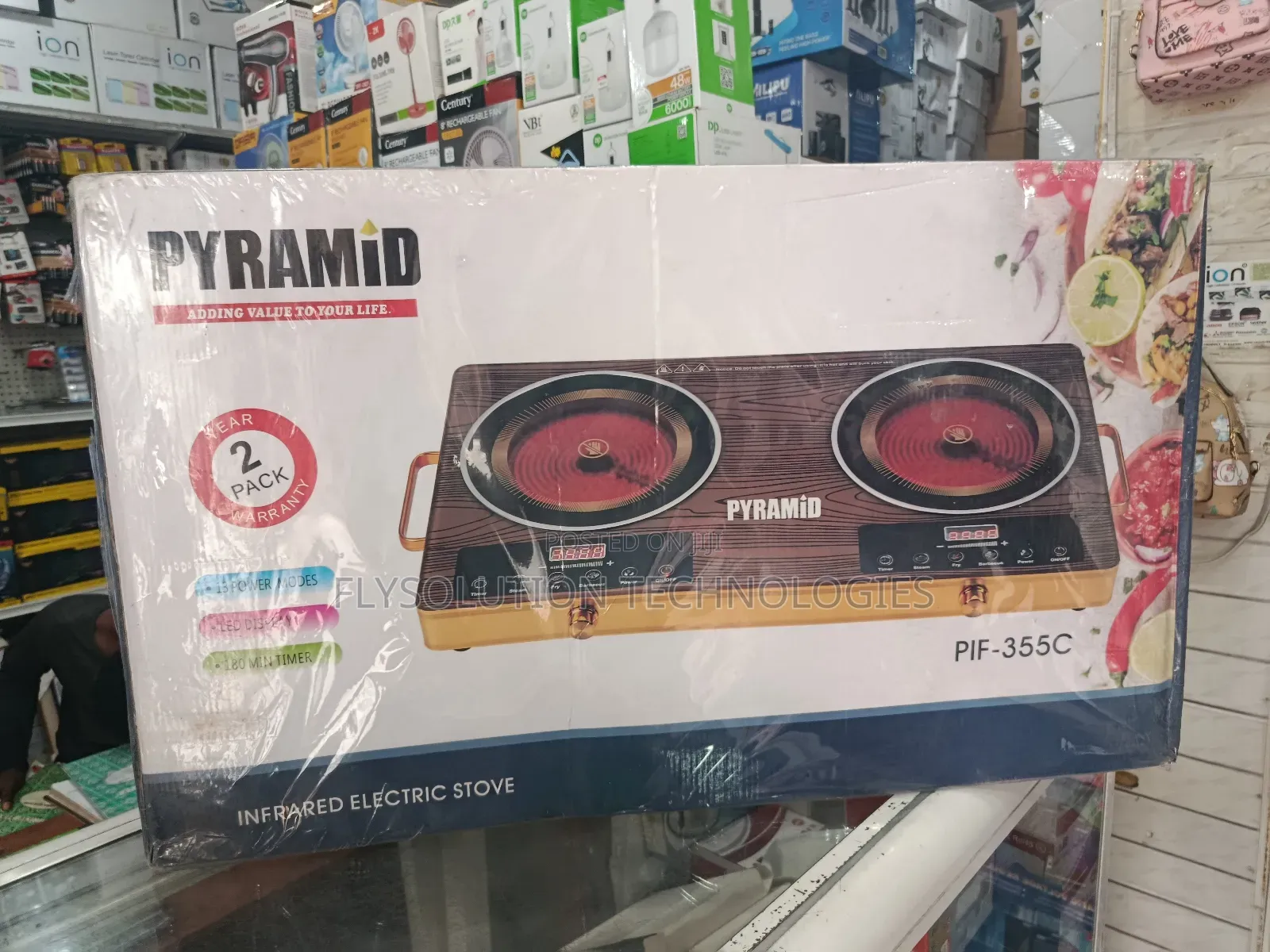 Pyramid Infrared Electric Stove Cooker - Pif-355c