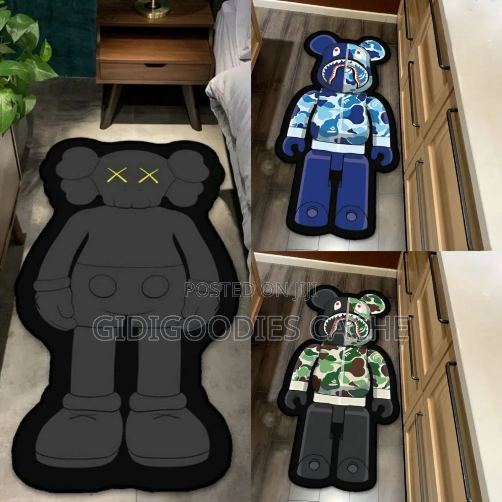 Kaws Hype Beasts Rugs