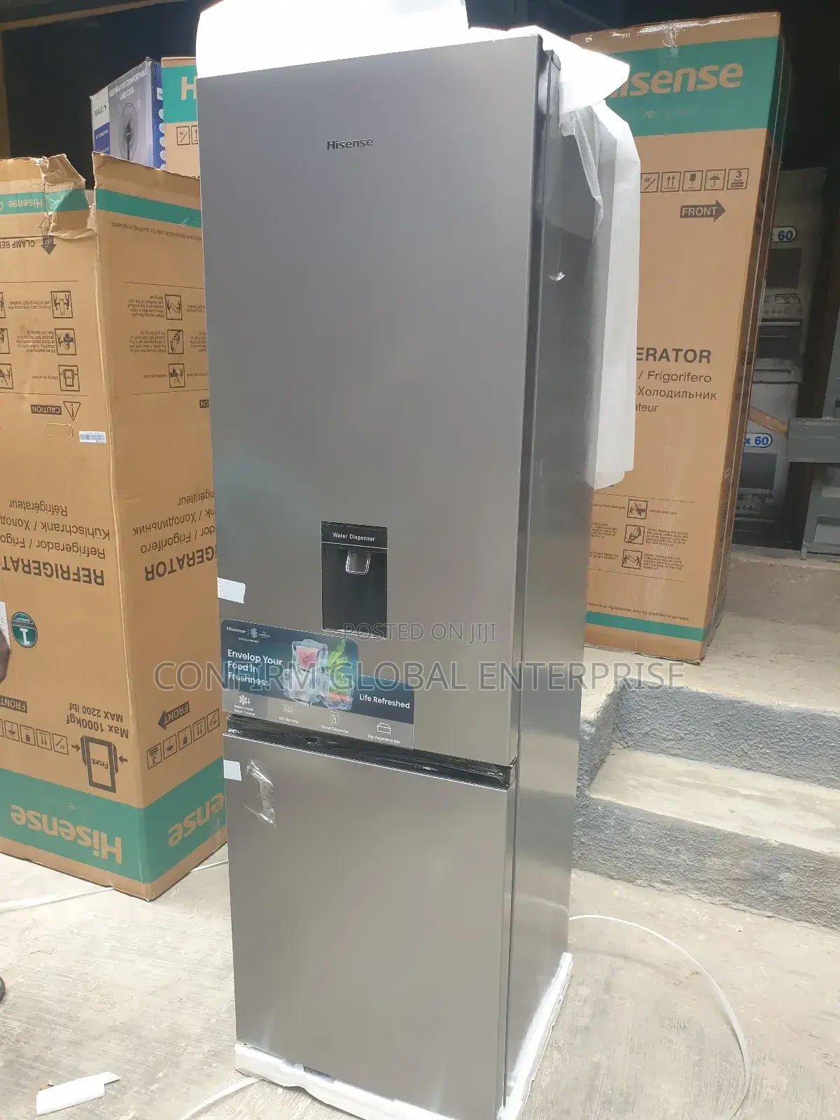 Hisense 264l Bottom Freezer Refrigerator