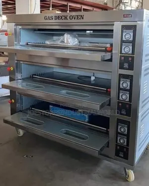 3 Deck 9 Trays Industrial Gas Oven
