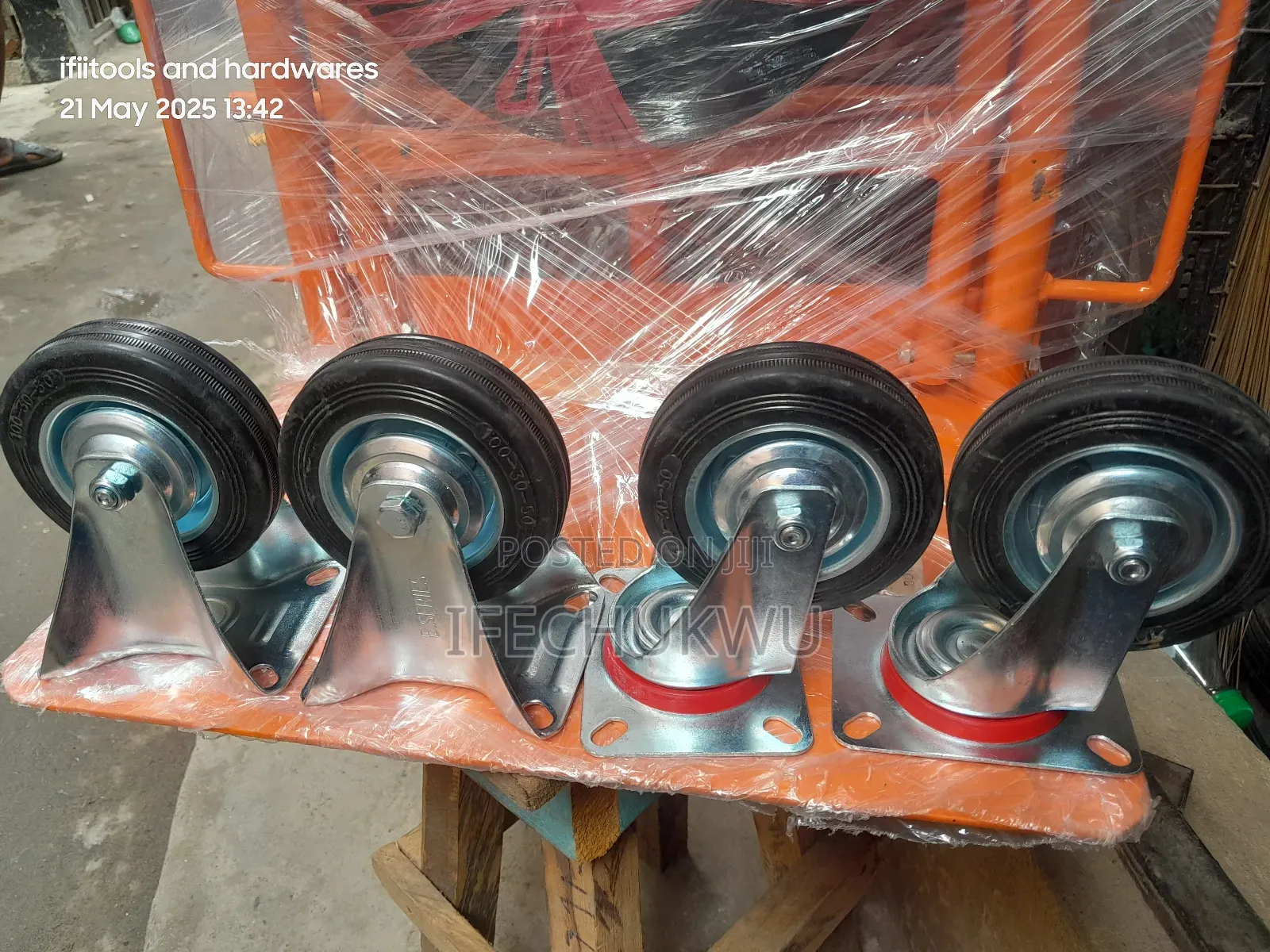 100mm Fixed and Swivel Tyre