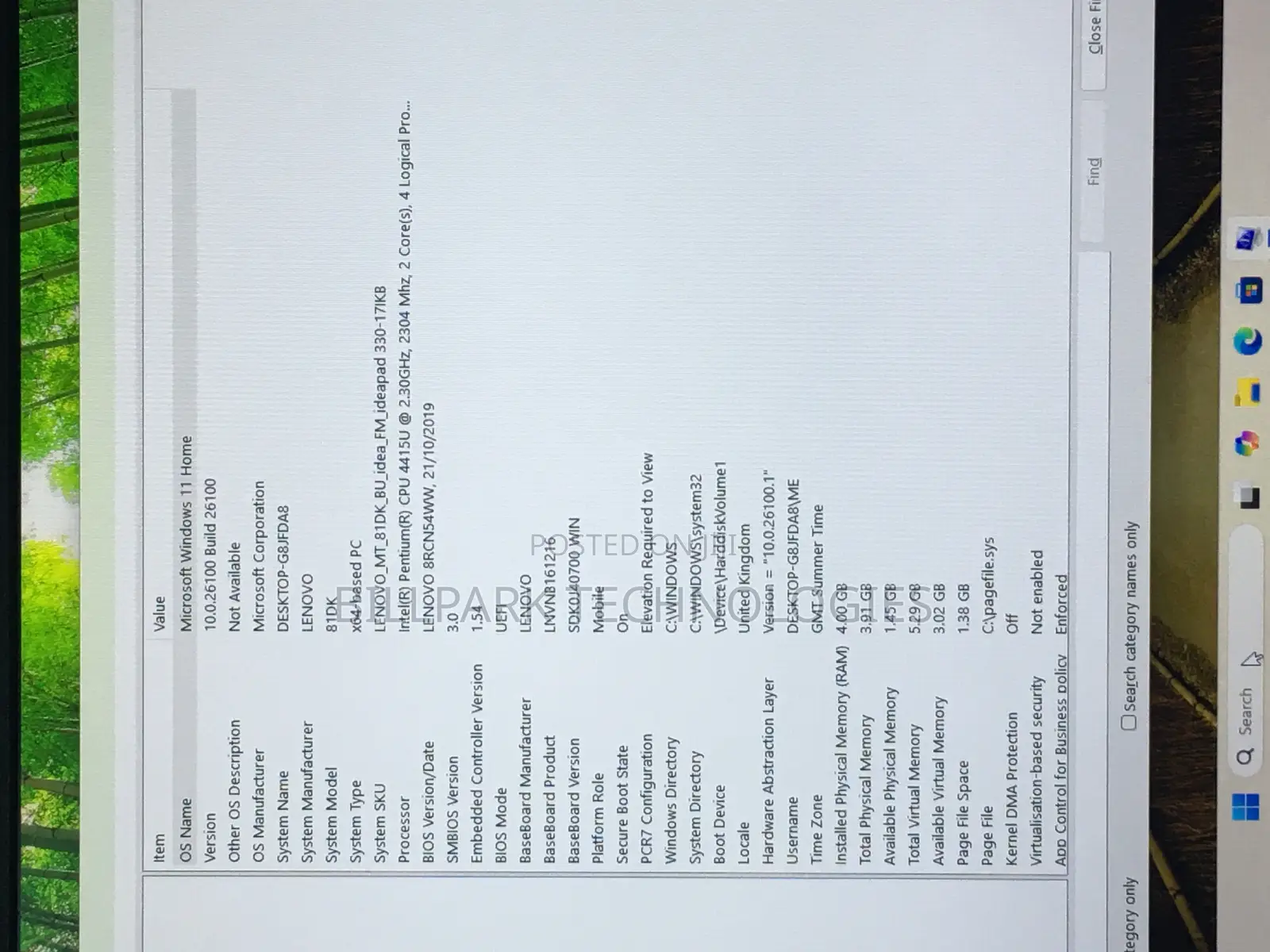 Laptop Lenovo IdeaPad 330 4GB HDD 1T