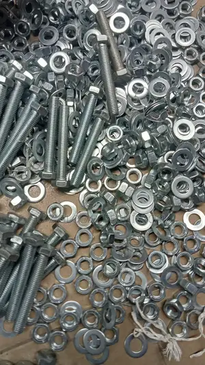 M 10 by 70 Bolt and Nuts With Washer