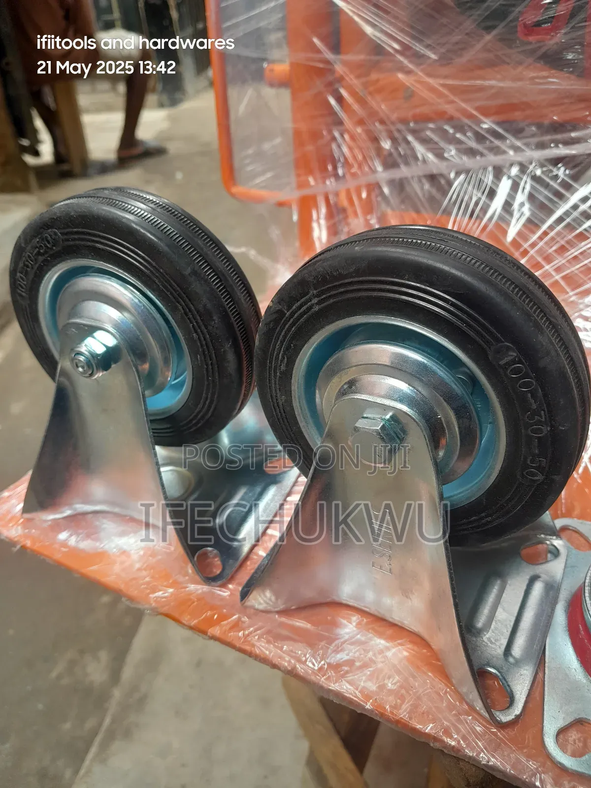 100mm Fixed and Swivel Tyre