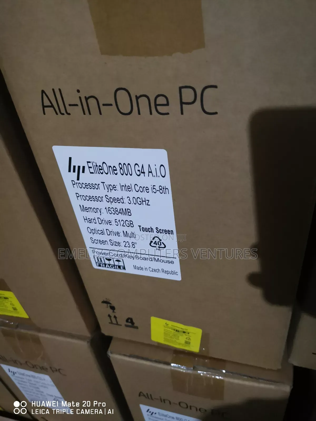 New Desktop Computer HP EliteDesk 800 G4 16GB Intel Core I5 SSD 512GB
