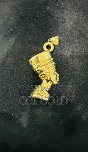 Photo - Original Egyptian Head Gold Pendant