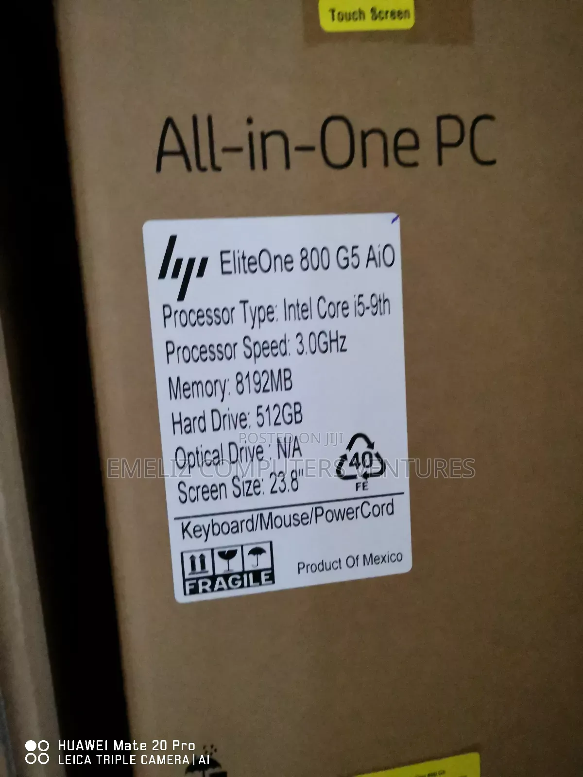 New Desktop Computer HP EliteOne 800 8GB Intel Core I5 SSD 512GB