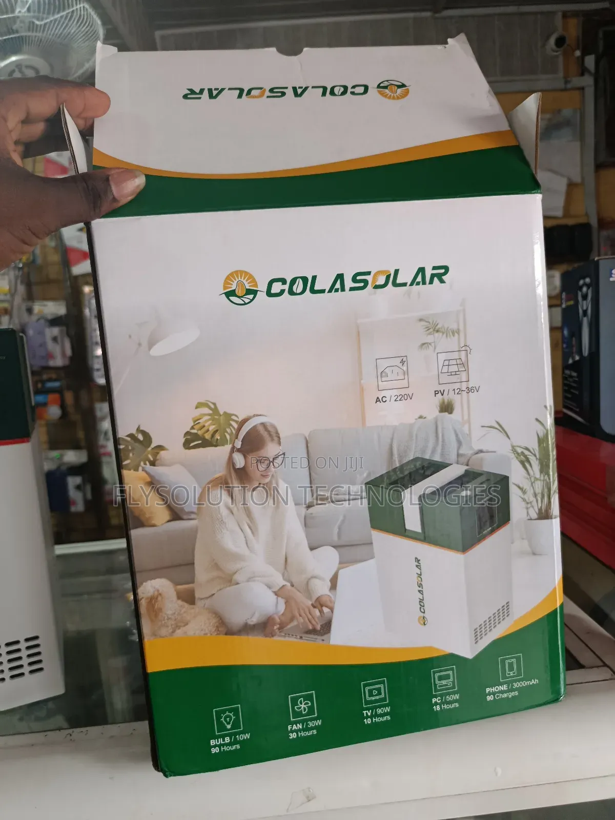 Colasolar 200w Solar Power Generator With 1kwh Colar Solar