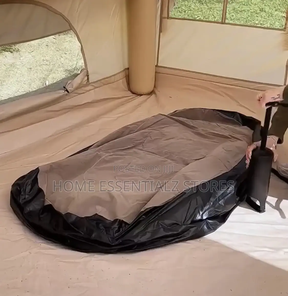 Inflatable Sofa With Stool