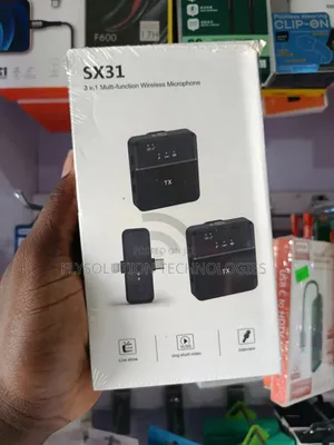 Sx31 Wireless Dual Microphone for iPhone Type C - 3.5mm
