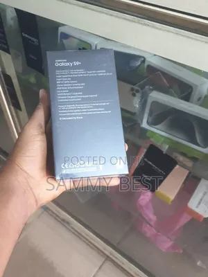 New Samsung Galaxy S9 Plus 64 GB Black