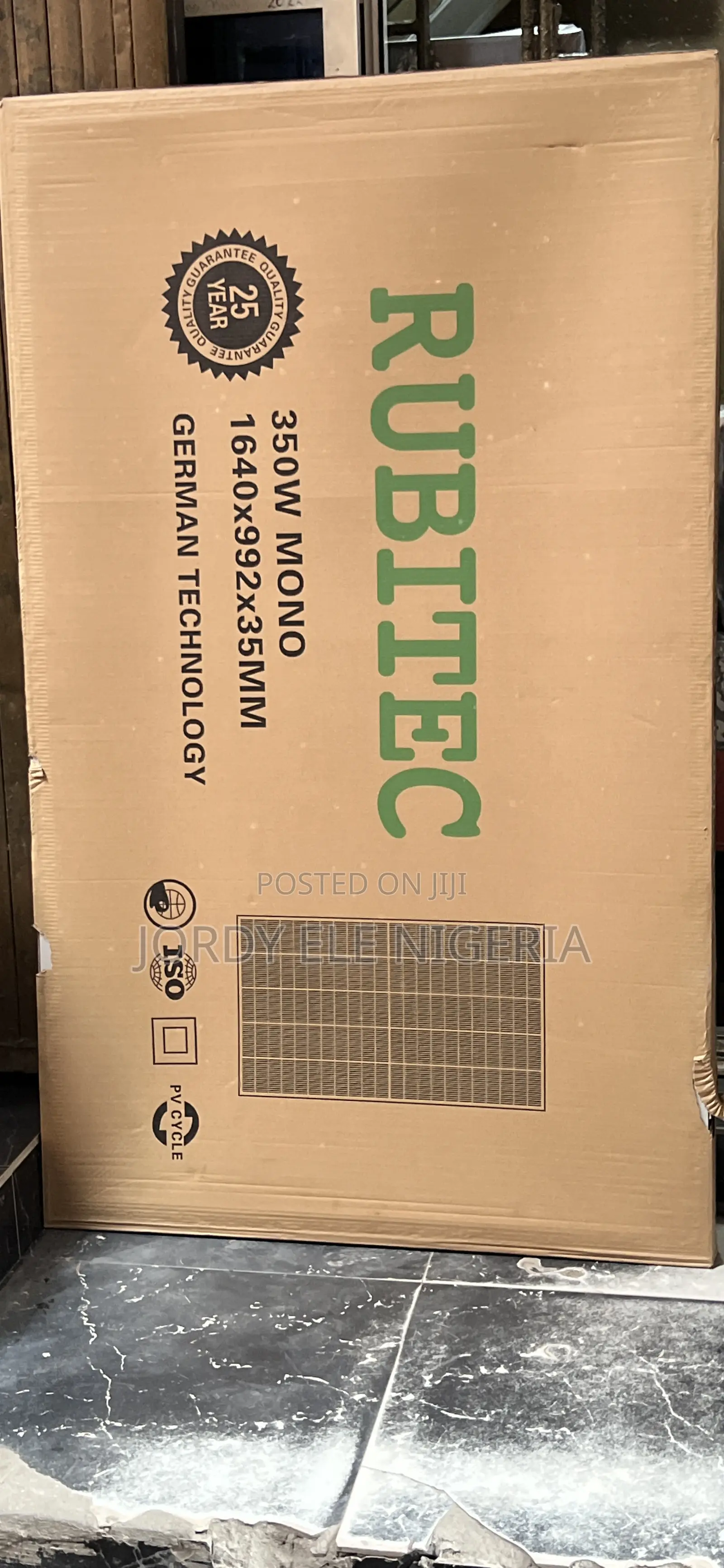 Rubitec 350w Mono Solar Panel