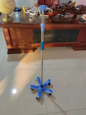 Mobile Iv Infusion Pole With Casters