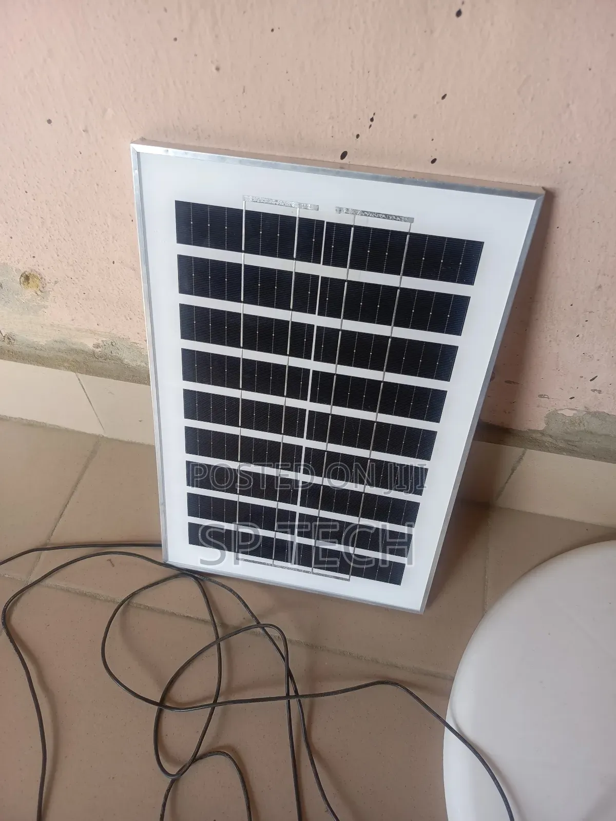 Solar Fan, With Mp3, Charging Port. And Light