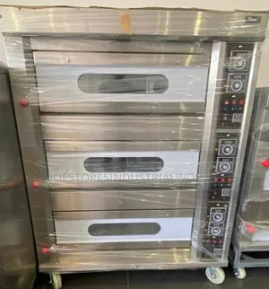 6 Trays 3 Decks Industrial Oven
