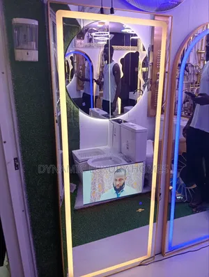 Luxury Frame Led Sensor Mirror With Unique Television 170*70