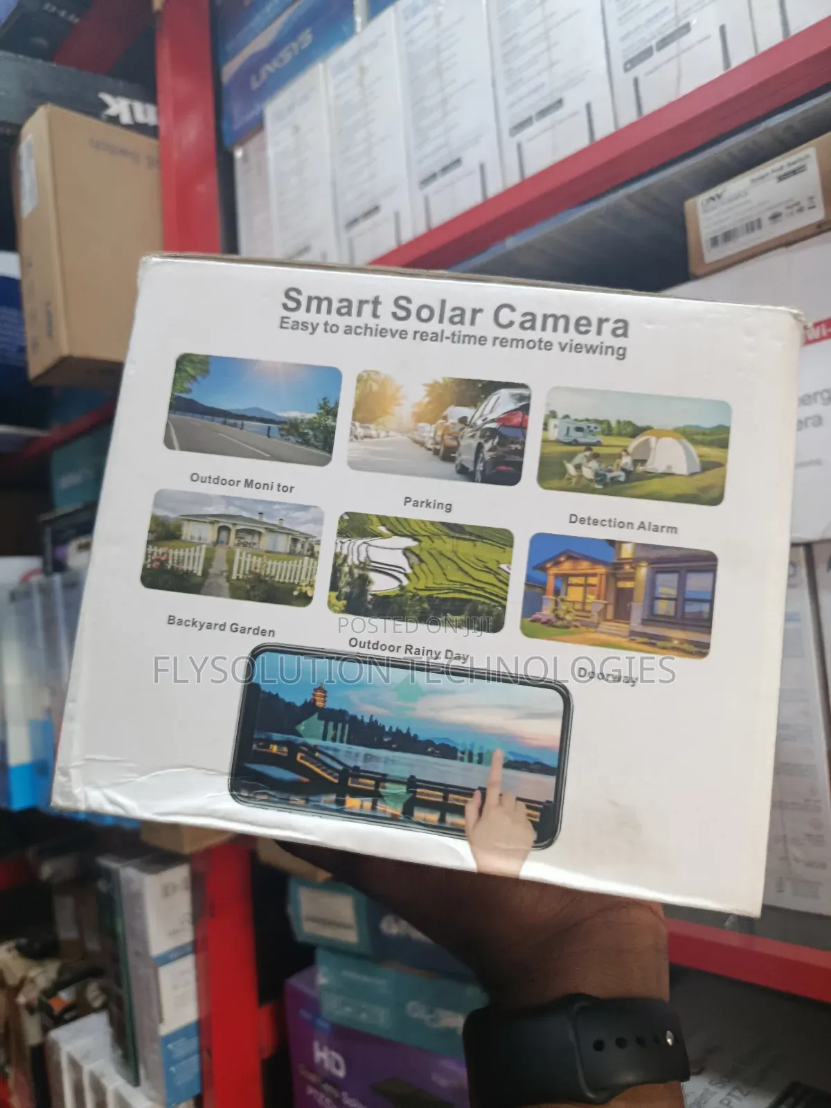 Polyvision V380 Dual Lens Solar Camera