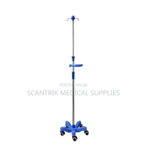 Telescopic Iv Stand for Bedside Mobility
