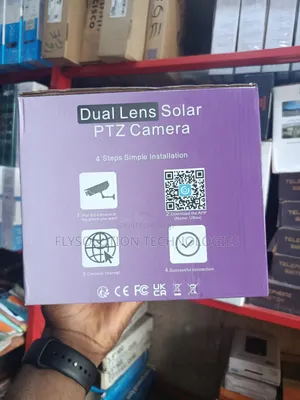 Polyvision Hd Ubox Dual Lens Solar PTZ Camera