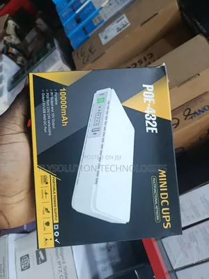Poe-432e Mini Dc Ups (Uninterruptible Power Supply) 10000mah