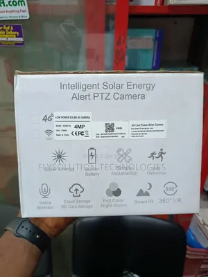 4g PTZ Solar Powered Camera 4mp Ubox
