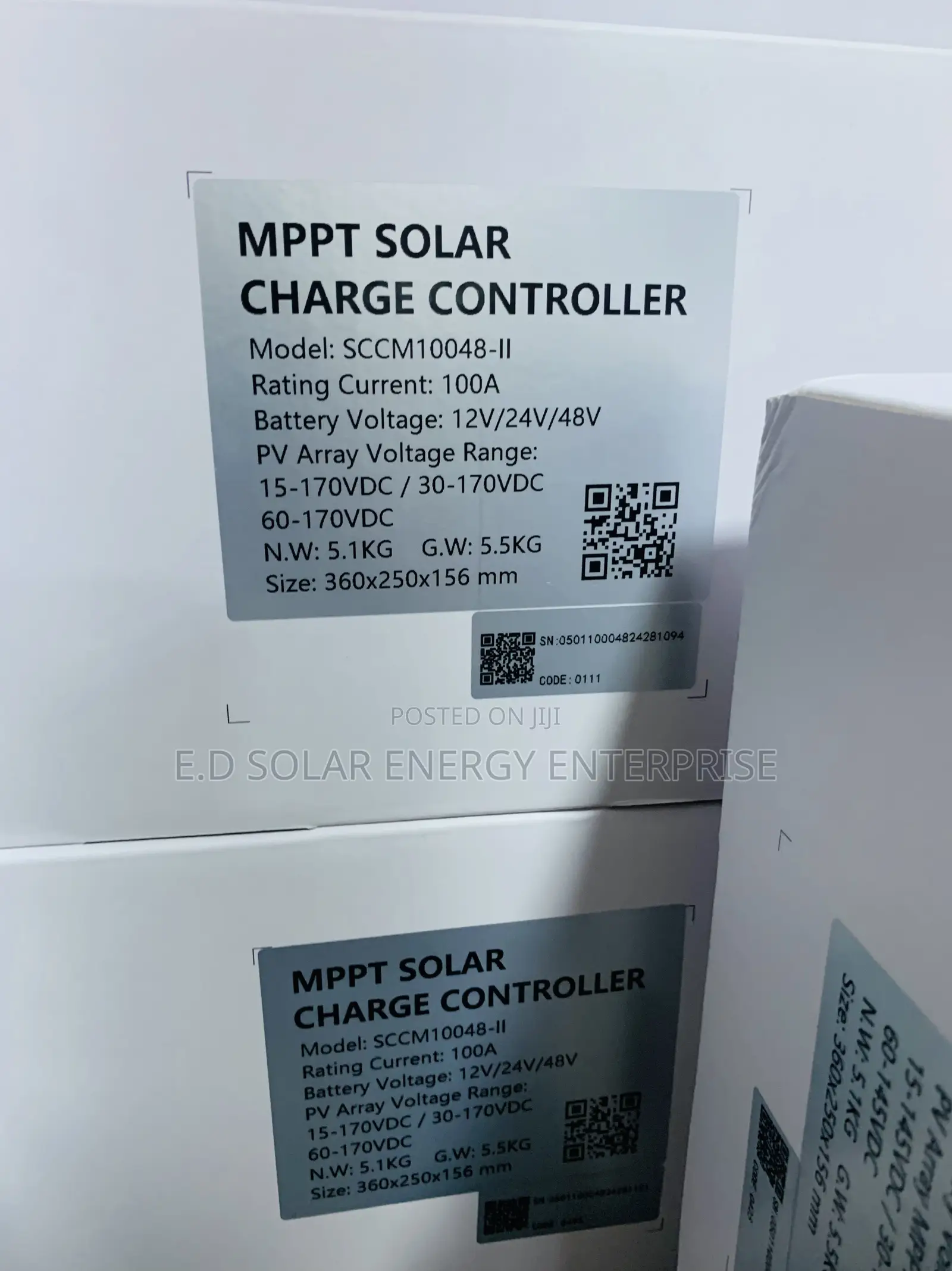 Solar Charger Controller Felicity MPPT 100ah Is Available