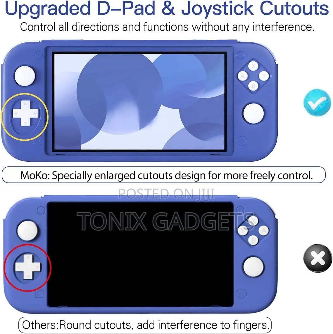 Protective Silicone Cover for Nitendo Switch Lite Console
