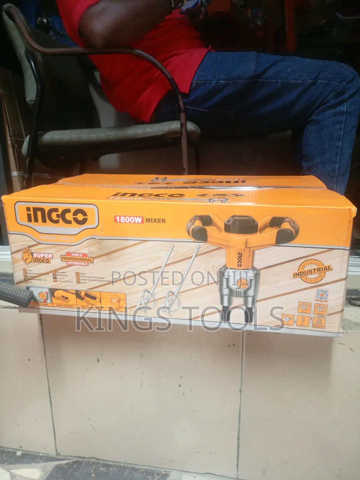 Ingco Paint Mixer 1800w