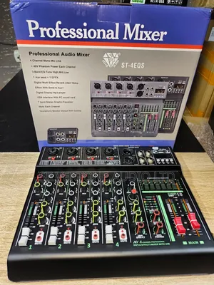 High Quality 4 Channel Mixer With Usb
