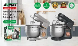 12.8l Avinas Stand Mixer , 2200watts , 100% Copper