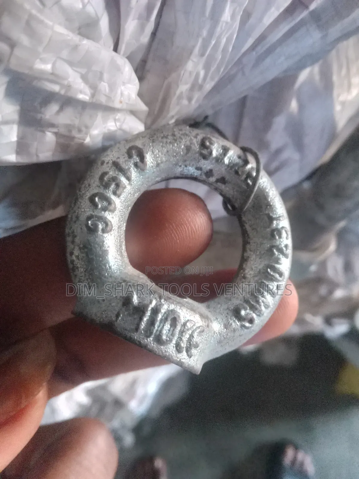 M10 Galvanise Eye Nut
