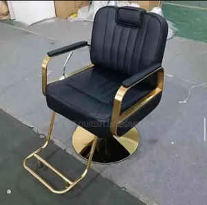 Golden Stylist Barbers Chair