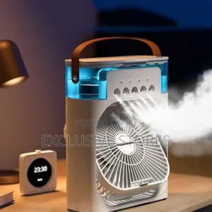 Light-Powered Mist Fan