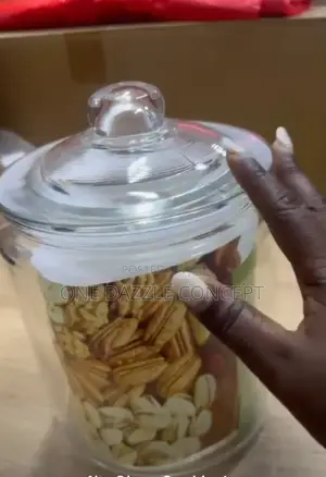 4l Glass Cookie Jar