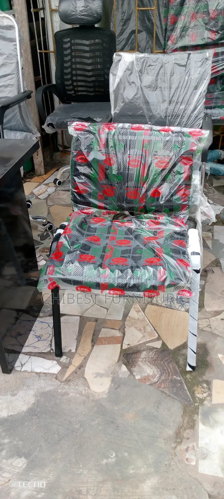 Four Legged Office Chair for Visitors
