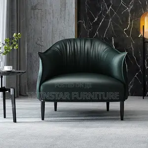 New Modern Leather Leisure Sofa Single Chair