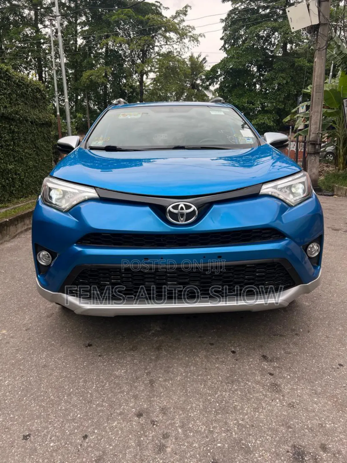 Toyota RAV4 SE AWD (2.5L 4cyl 6A) 2016 Blue