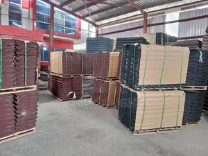 Stone Coated Roofing Sheet Shingles Design Black and White