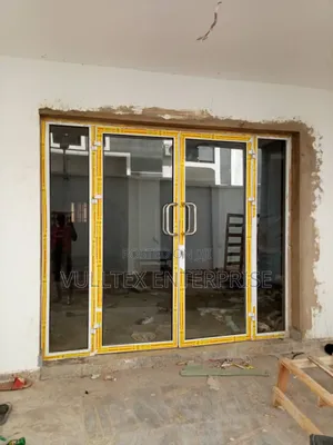 Double' Aluminum Entrance Door