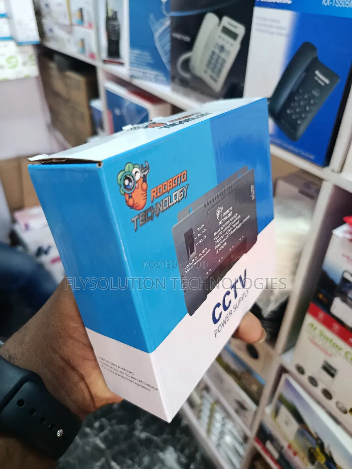 Universal 8ch CCTV Power Supply 8 Way Channel
