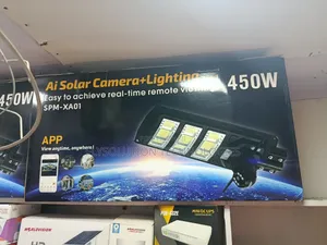 Ai Solar Camera + Lighting 2 in 1 | Security Solar Light
