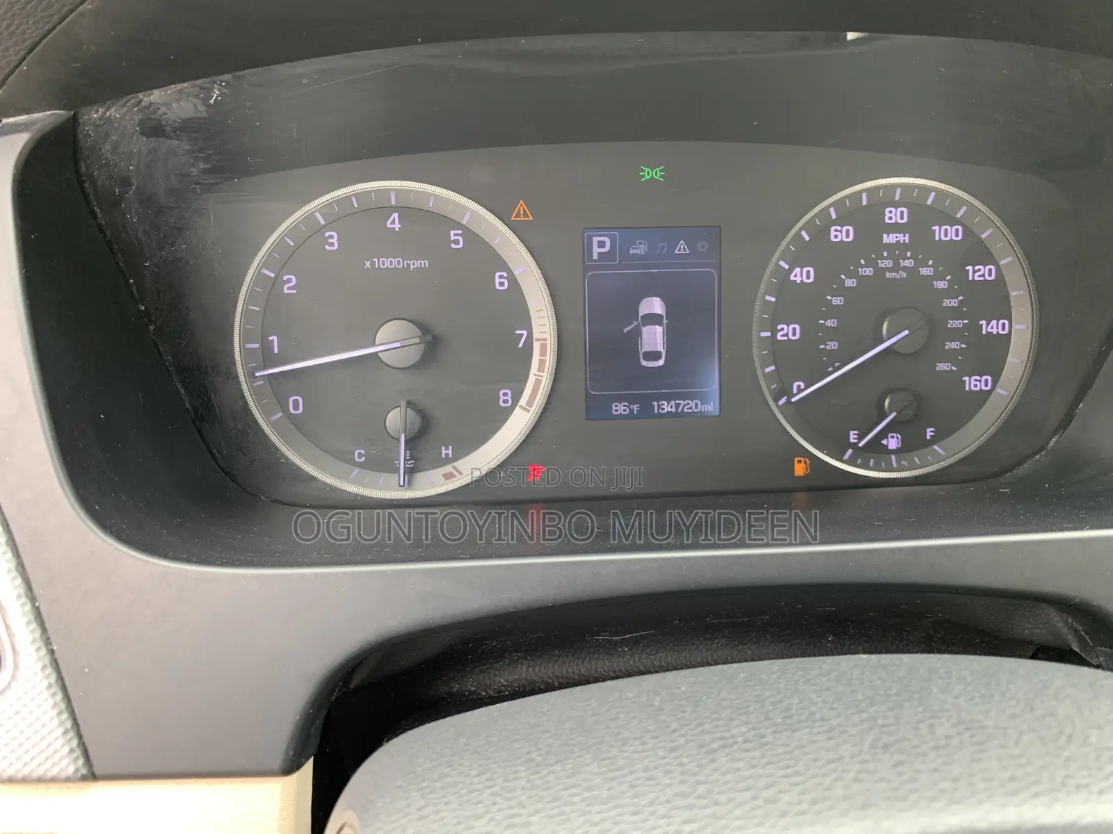 Hyundai Sonata 2015 Blue