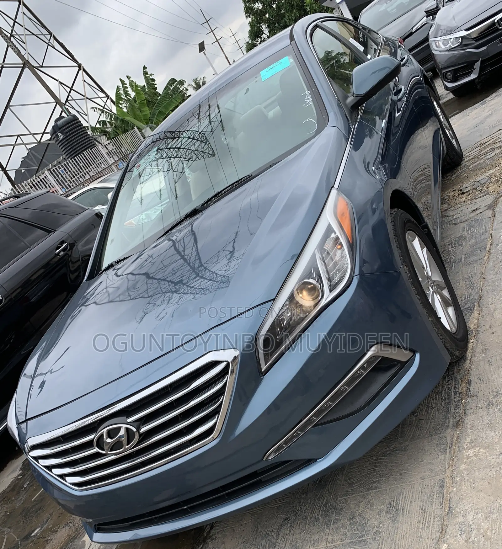 Hyundai Sonata 2015 Blue