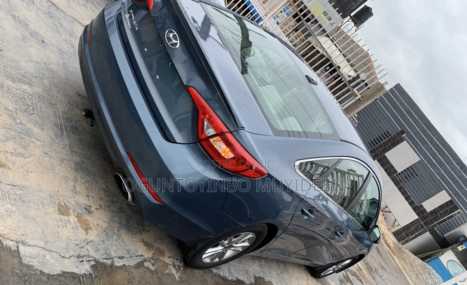 Hyundai Sonata 2015 Blue
